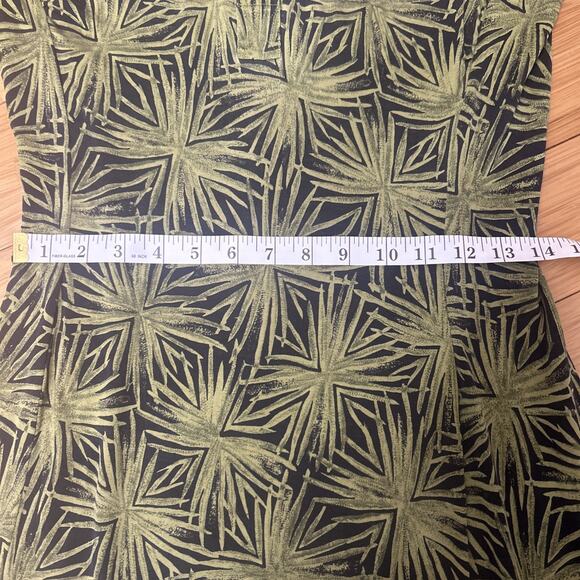 Diane Von Furstenberg 100% Silk Shirt Dress Chrysanthemum Print Classic Sz 8 - Picture 5 of 6